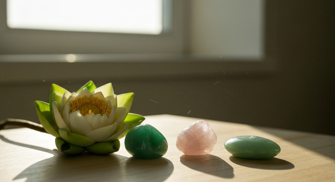 Pourquoi le chakra du cœur (Anahata) porte le vert plutôt que le rose