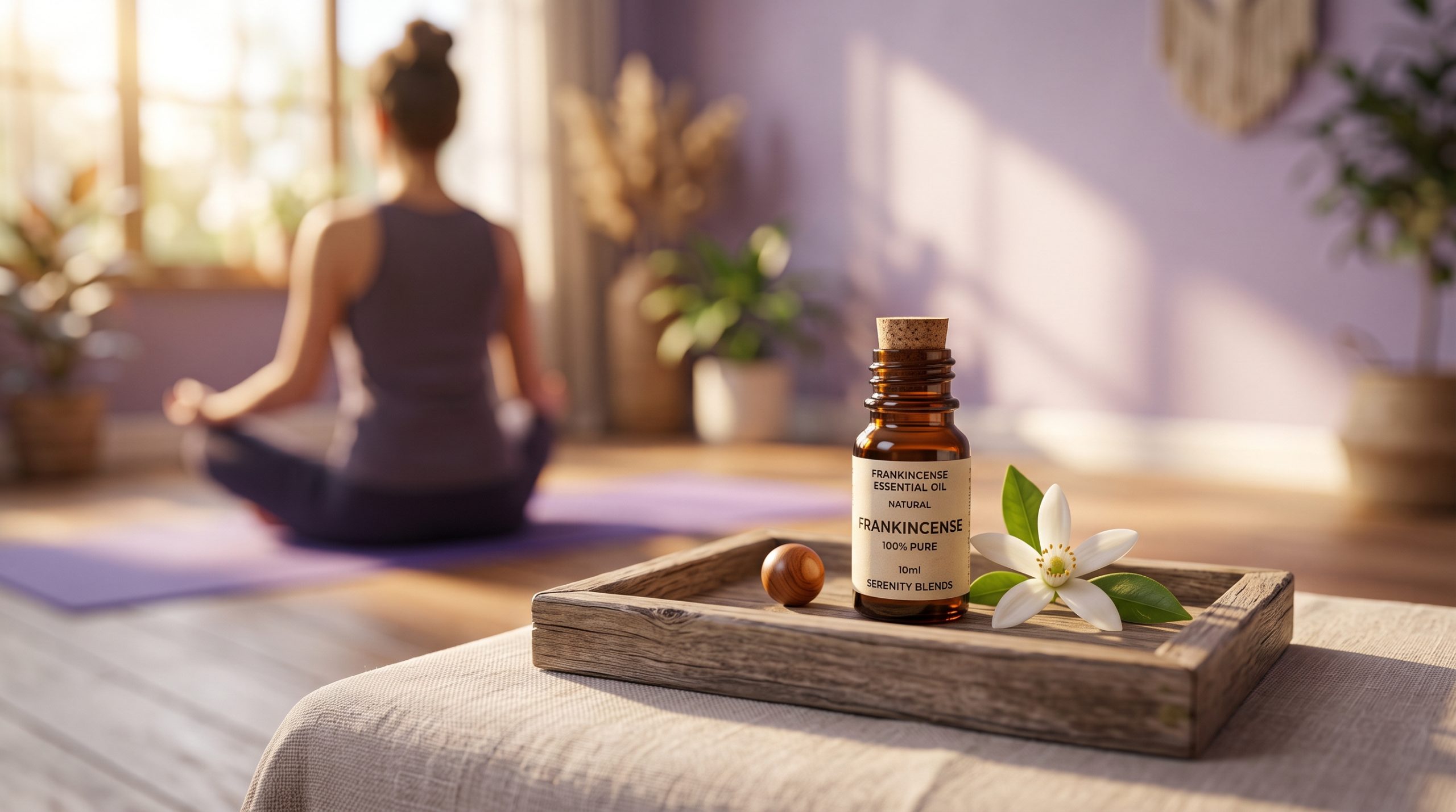 Choisir des huiles essentielles adaptées au chakra coronal (Sahasrara)