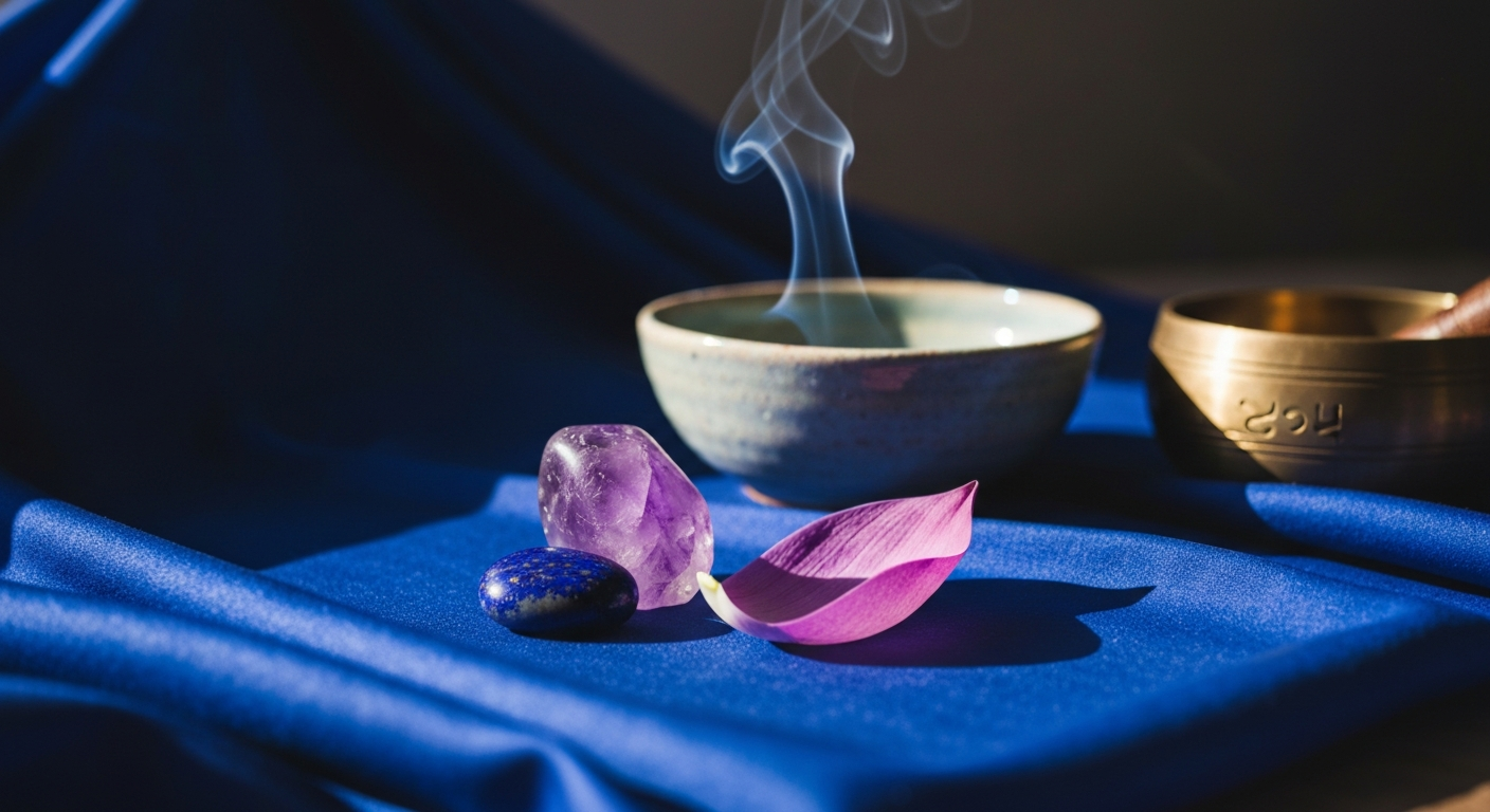 Le symbole du troisième œil (Ajna) : déchiffrer le lotus à deux pétales et son mandala