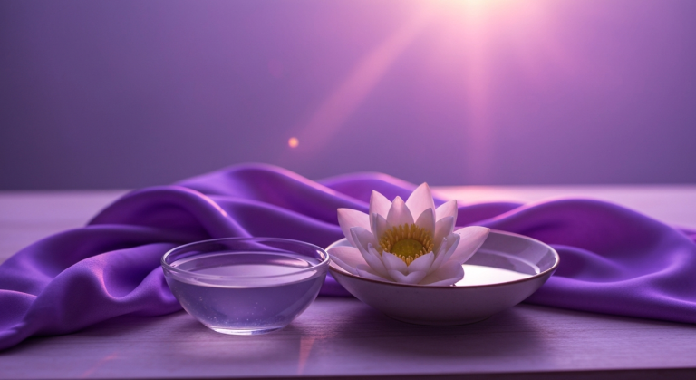 Lotus aux mille pétales : lecture et sens du symbole du chakra coronal (Sahasrara)