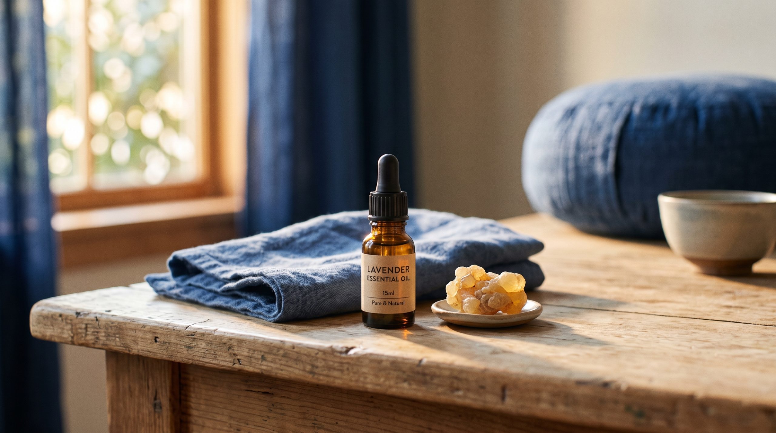 Lavande et encens : aromathérapie pour le troisième œil (Ajna)
