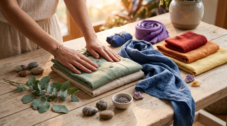 Habiller son intention : porter les couleurs des chakras au quotidien
