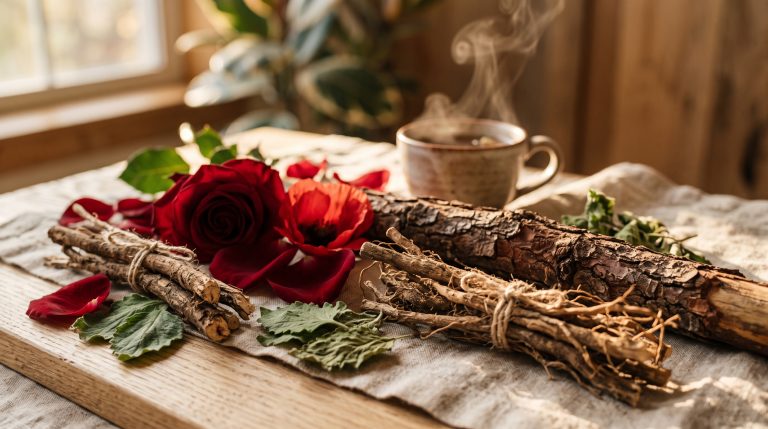 Plantes et fleurs reliées au chakra racine (Muladhara) : symbolique et usages traditionnels